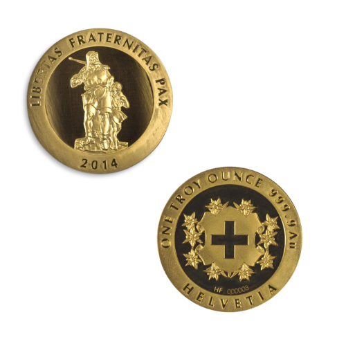 Helvetia Goldhans 1 OZ